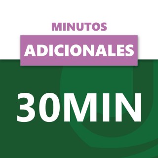 PAQUETE ADICIONAL SIM TURISTA 30 MINUTOS