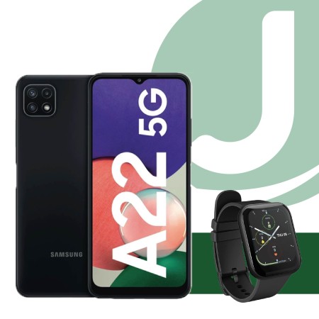 SAMSUNG A22 + RELOJ INTELIGENTE BT 200 STEREN